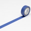 Masking tape Uni Bleu foncé