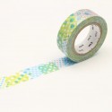 Masking tape Negapoji dot blue