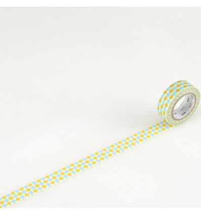 Masking tape square yellow
