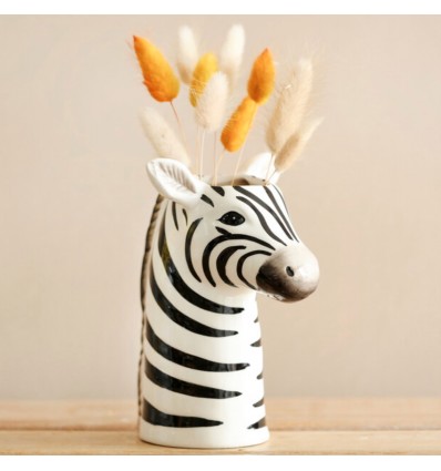 Vase céramique Zèbre - Lisa Angel