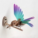 Présentoir mural en bois bird perch - Assembli
