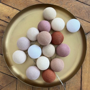Coffret guirlande lumineuse 16 boules L'incendie - La Case de Cousin Paul