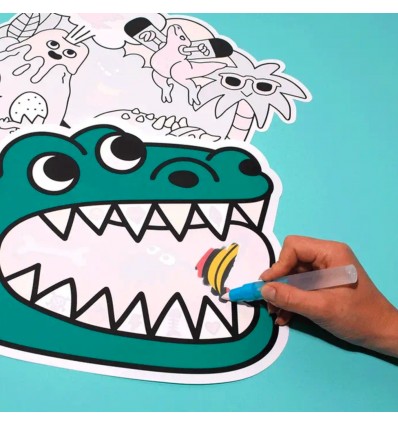 2 sets de table magiques Dinos - OMY