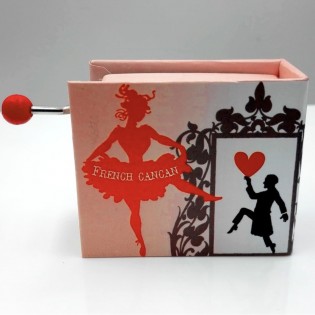 Manivelle musicale "French can can" - Protocol 2