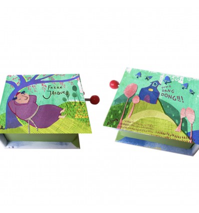 Manivelle musicale "Frère Jacques" - Protocol