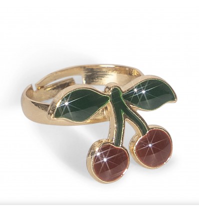 Set de 12 bagues émaillées - Konges Slojd