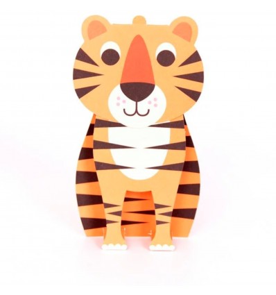 Carte Pop up Tigre Ingela Arrhenius