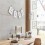 Support bois nature avec double plaque - Rico design