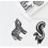 Cartes collection "Black and white" - Wee Gallery