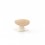 Champignon plat en feutre, nude - Muskhane