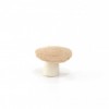 Champignon plat en feutre, nude - Muskhane