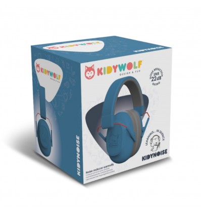 Casque antibruit enfant - Couleur au choix - Kidywolf