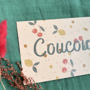 Carte Juicy Coucou - Baubels 2