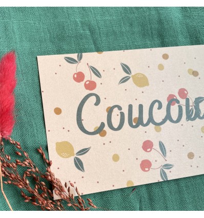 Carte Juicy Coucou - Baubels