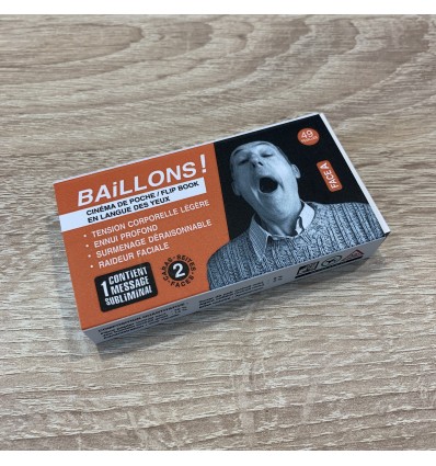 Flipbook Bâillons/Dormons