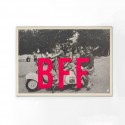 Carte vintage "BFF" - Atelier Kencre