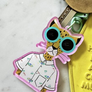 Porte-clés Léo Hipster- Mariisore 2