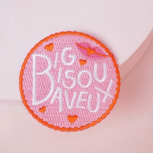Thermocollant "Big bisou baveux" - Malicieuse 2