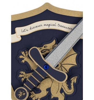 Bouclier et épée de chevalier - Konges Slojd