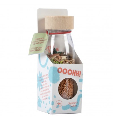 Bouteille sensorielle spy forêt - Petit Boum