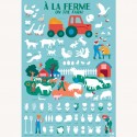 Poster & stickers A la Ferme - Poppik