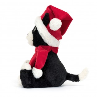 Peluche Chat Jack de Noël - Jellycat 2