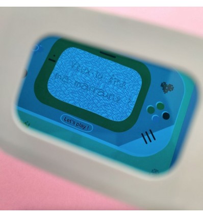 Carte jeu "veux-tu être ma marraine" - Pamela Loops