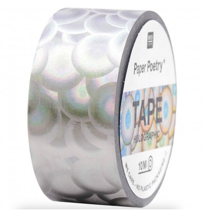 Masking tape bubbly métallisé - Rico Design