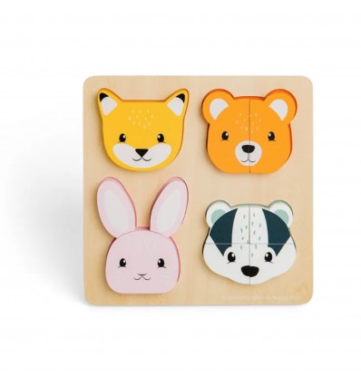 Puzzle bois pour compter - Bigjigs