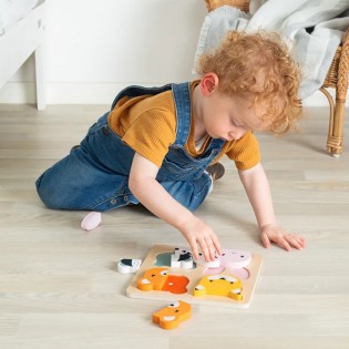 Puzzle bois pour compter - Bigjigs 2