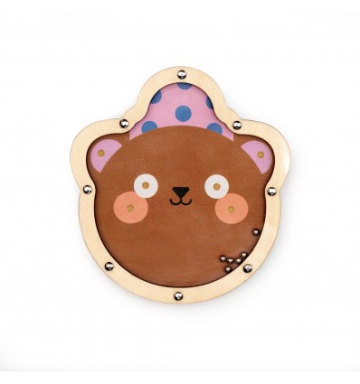 Jeux de patience Animaux en bois recto-verso - Kikkerland