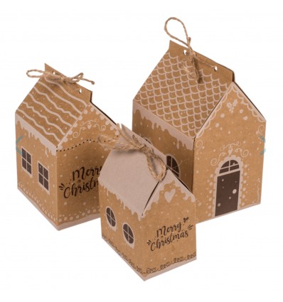 Calendrier de l'avent maisons DIY