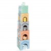Cubes à empiler et animaux en bois - Small Foot