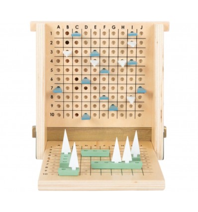 Bataille Navale en bois "Regate Gold Edition"