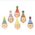 Toupie clown en bois - Small Foot