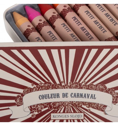 Crayons cire d'abeille Circus - Konges Slojd