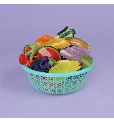 Pince à cheveux Aubergine - Coucou Suzette