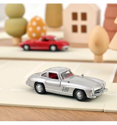 Mercedes Benz 300 SL 1954 Argent - Norev