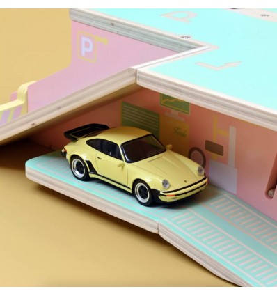 Station service Palm Springs en bois - Norev