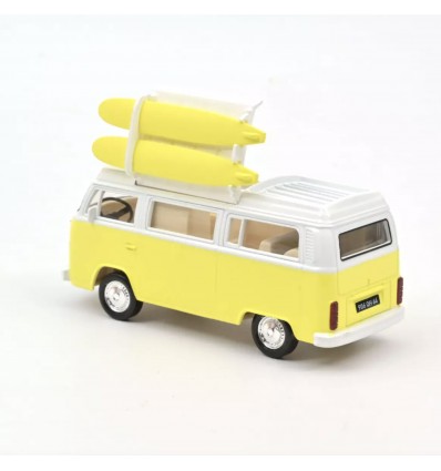 VW Combi T2b Camper Van 1973 Jaune - Norev