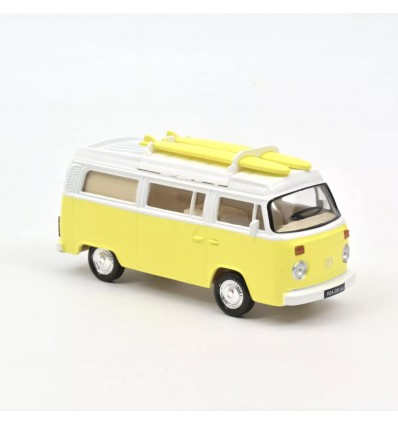 VW Combi T2b Camper Van 1973 Jaune - Norev
