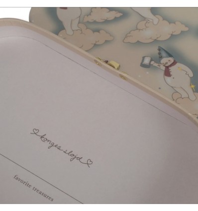 Valise Bonhomme de Neige (à l'unité) - Konges Slojd