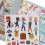 Stickers repositionnables "mon petit marché"