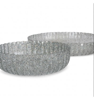 Set vaisselle argenté à paillettes - Konges Slojd