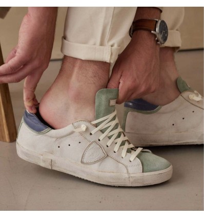 Lacets Silicone Larges Bleu néon - Gorilla