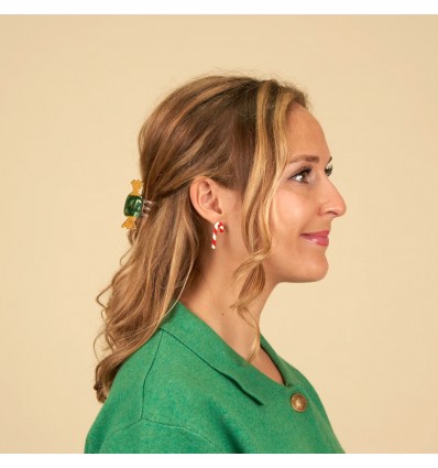 Boucles d'oreilles "Sucre d'orge" - Coucou Suzette