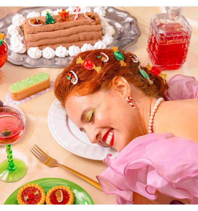 Boucles d'oreilles "Sucre d'orge" - Coucou Suzette