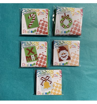 Porte-clé Individuel Noël - Pixelhobby
