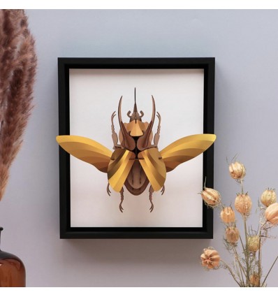 Cadre noir en bois (plusieurs dimensions)