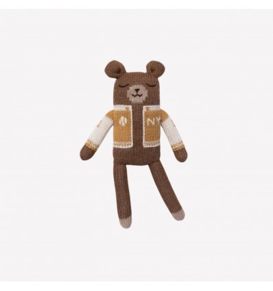 Doudou Ourson teddy baseball - Main Sauvage
